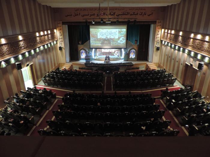  برگزاری مراسم تاسوعا و عاشورای حسینی با رعایت پروتکل های بهداشتی در موسسه اهل البیت (ع) اصفهان