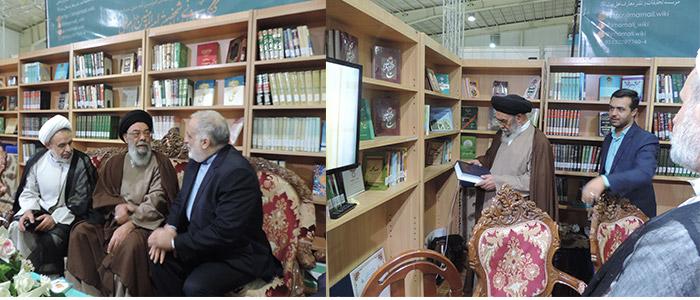 خبر تصویری از غرفه کنگره در  نمایشگاه کتاب اصفهان 